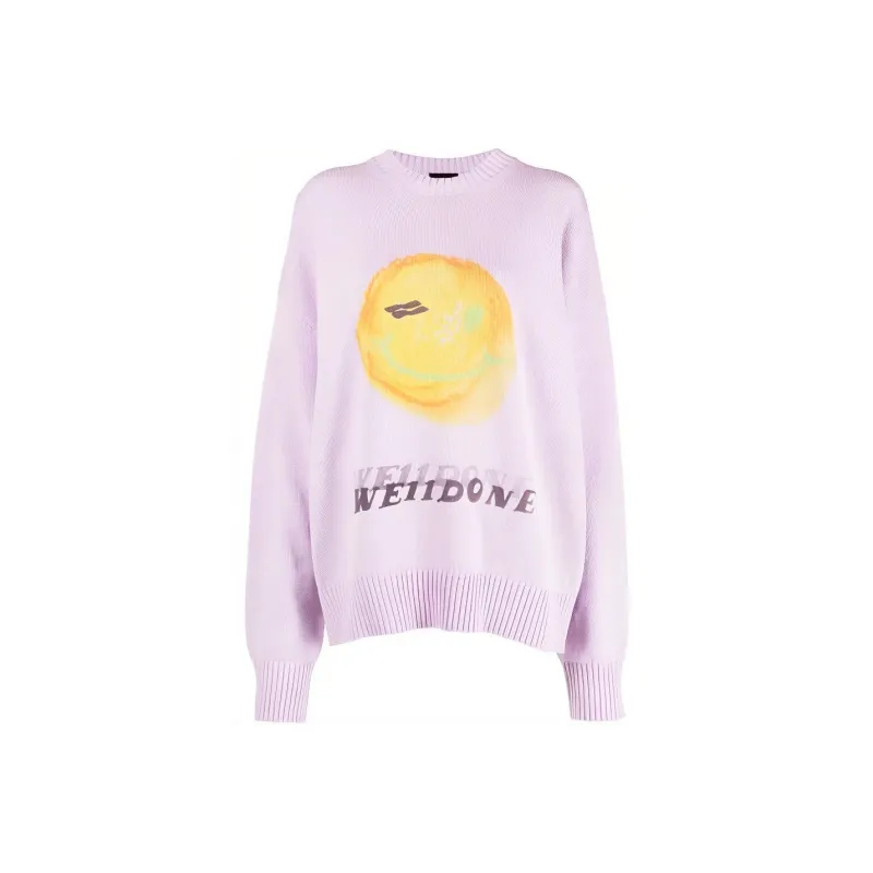 WE11DONE Sweaters Unisex Pink-0