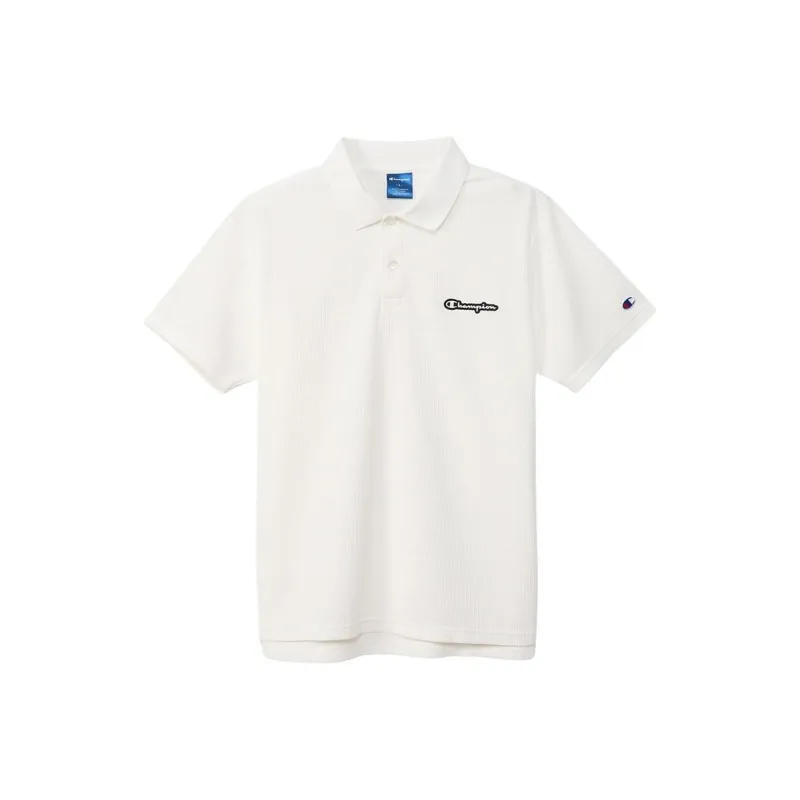 Champion SS24 Polo Shirt Men's White-0