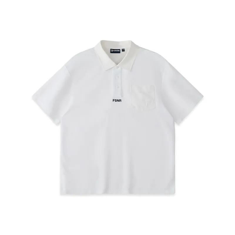 FILA FUSION FUSIONEER Polo Shirt Men's Standard White-0