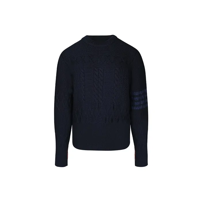 THOM BROWNE Sweaters Men Blue-0
