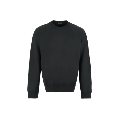 TOM FORD Logo Tag Crewneck Sweatshirt