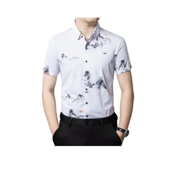 Devanro Shirts Men Blue
