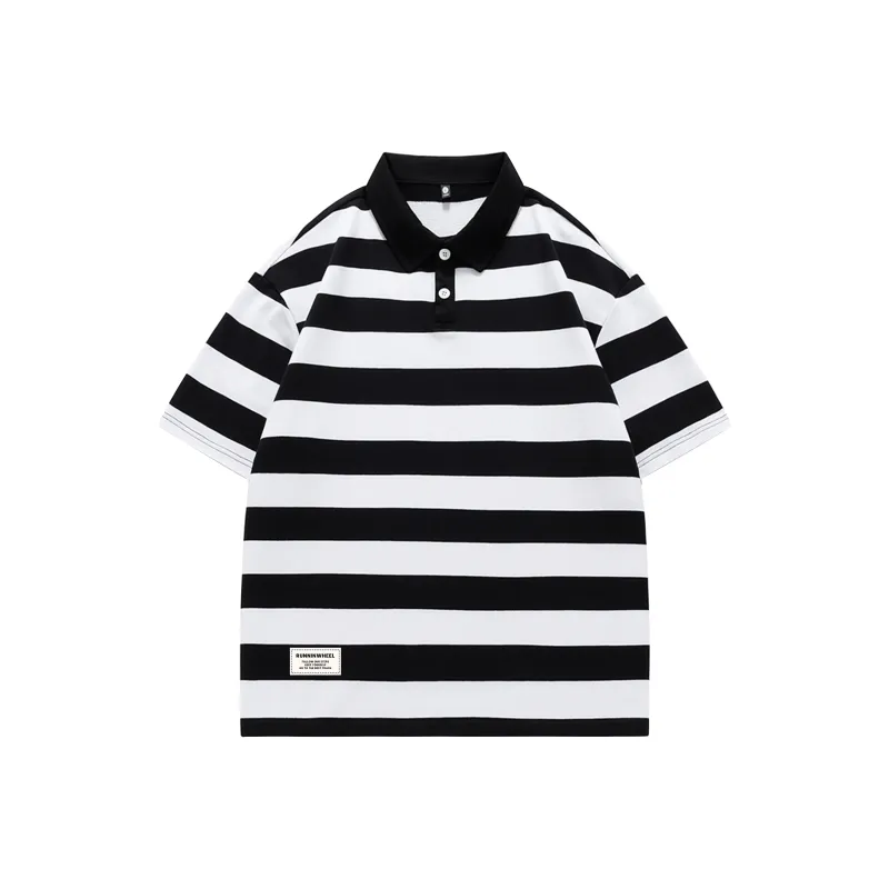 RUNNINWHEEL Polo Shirts Unisex-0
