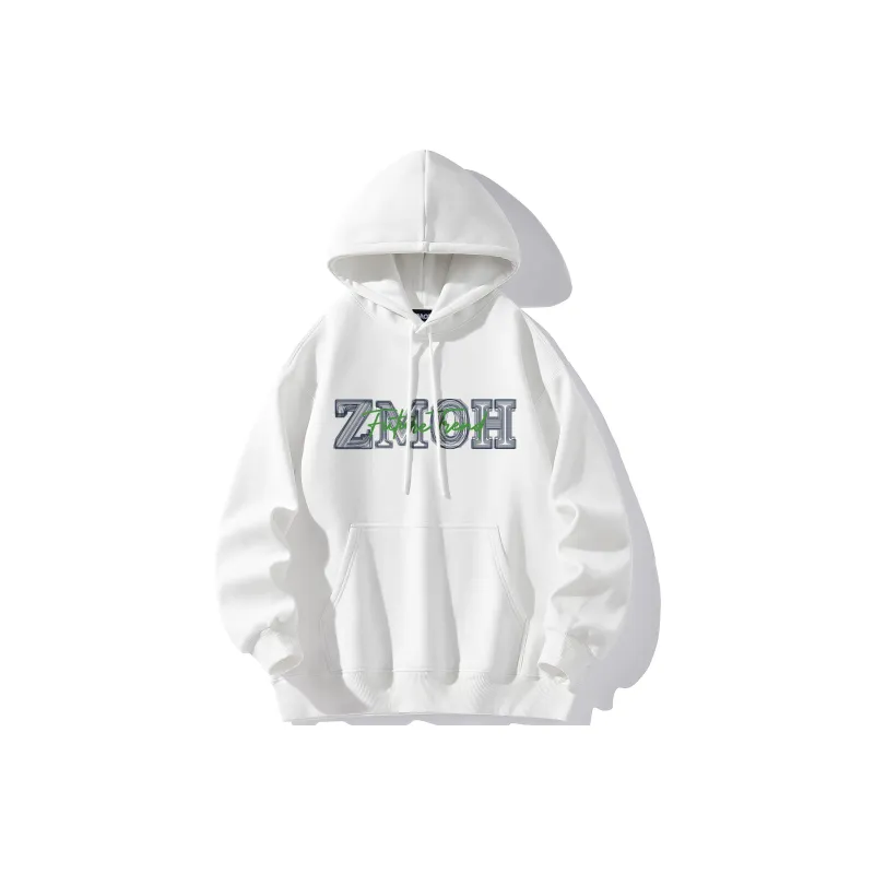 ZMOH Fleece Lined Hoodie Unisex Couple's-6