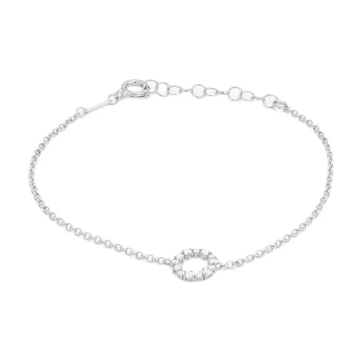 Radiant 925 Sterling Silver Bracelets Women's Silver-1