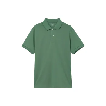 UNIQLO Polo Shirt Unisex Grass Green