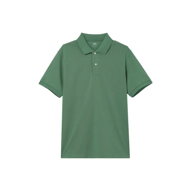 UNIQLO Polo Shirt Unisex Grass Green-0