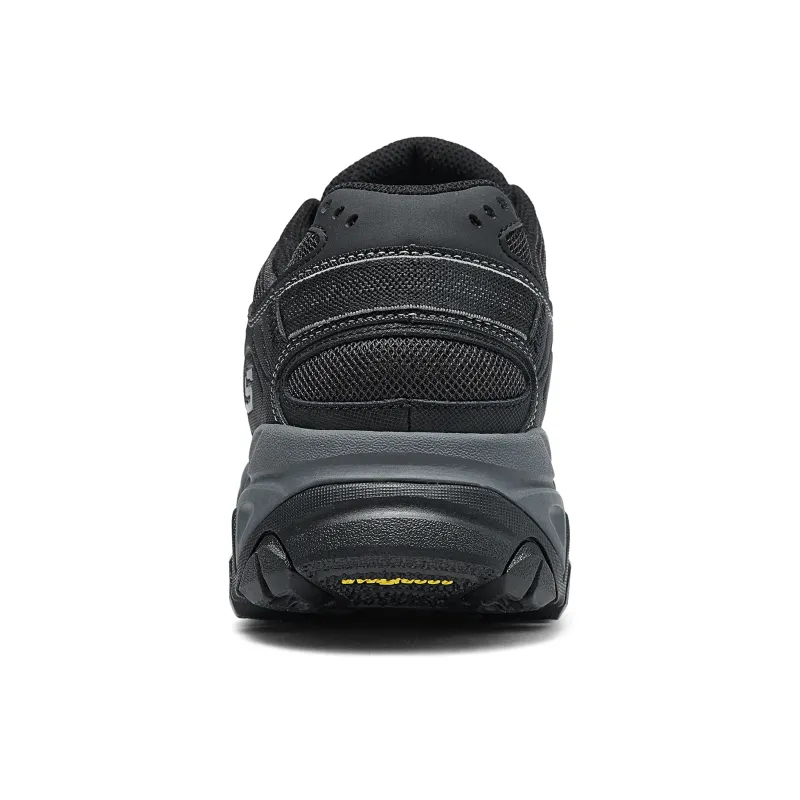 Skechers OUTDOOR Anti Slip Wear Resistant Low Top Hiking Shoes Men's Black-4