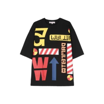 WALTER VAN BEIRENDONCK T-Shirt Men's Black