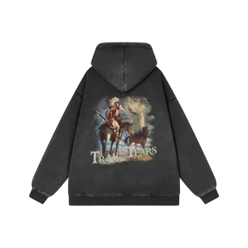 FAKE VINTAGE Sweatshirt Unisex Black