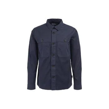 BARBOUR Barbour Sidlaw Overshirt Shirt Men's Classic Blue Military Green
