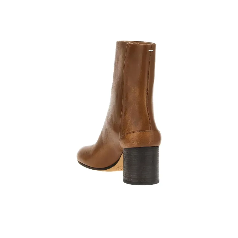 Maison Margiela Tabi Ankle Boots 6cm Women's Brown-3