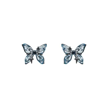 KING OF BLING Alloy, Zircon, Resin Earrings Women's