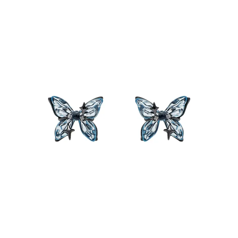 KING OF BLING Alloy, Zircon, Resin Earrings Women's-0