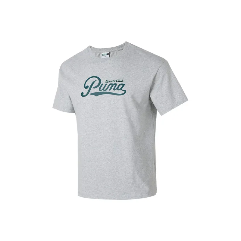 PUMA T Shirts Men Gray-0