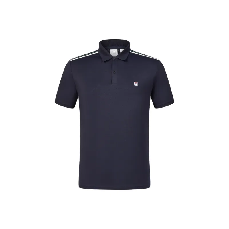 FILA Polo Shirt Men's RD Royal Blue-0