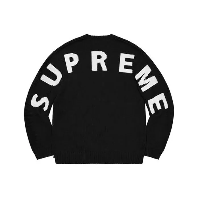 Supreme Back Logo Sweater-6