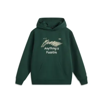 LiNing Sports Life Collection Sweatshirt Unisex Gothic Green