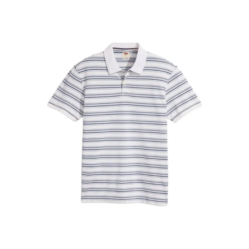 Levi’s Polo Shirt Men's Striped Bright White-0