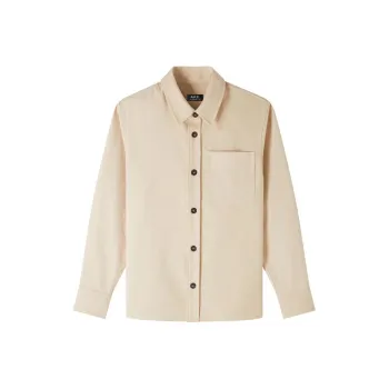 A.P.C Buttoned Long-Sleeved Shirt