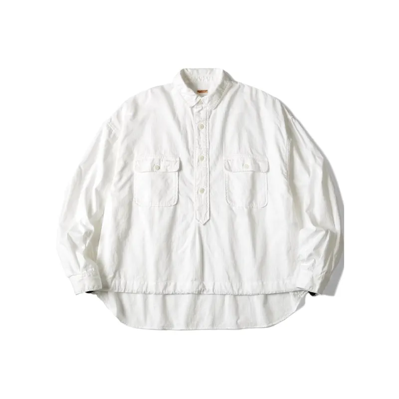 Kapital Herringbone Twill Shirt Anorak-0