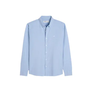 Hollister Shirts Men Blue