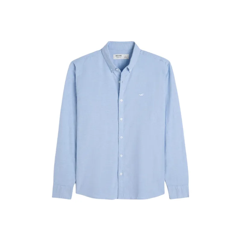 Hollister Shirts Men Blue-0