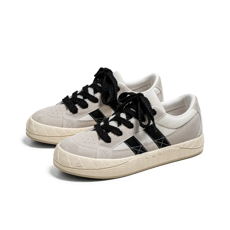 Yi Jiabao Slip Resistant Cushioning Abrasion Resistant Low Top Skateboard Shoes Men's-5