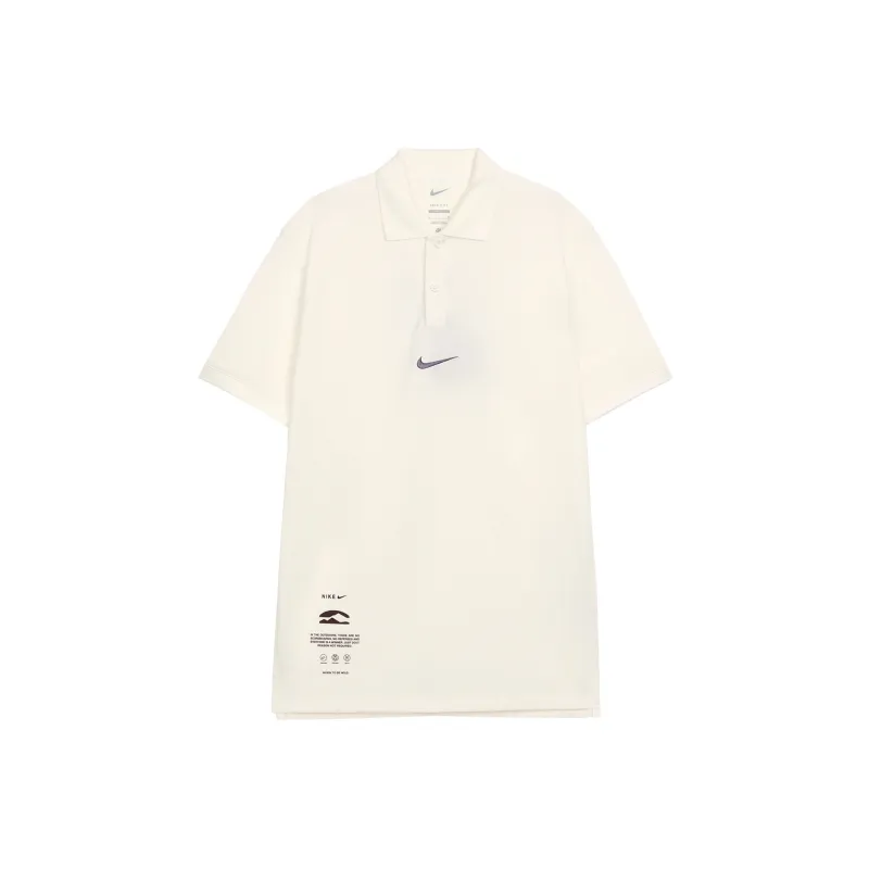 Nike Polo Shirt Men's Sail White-0