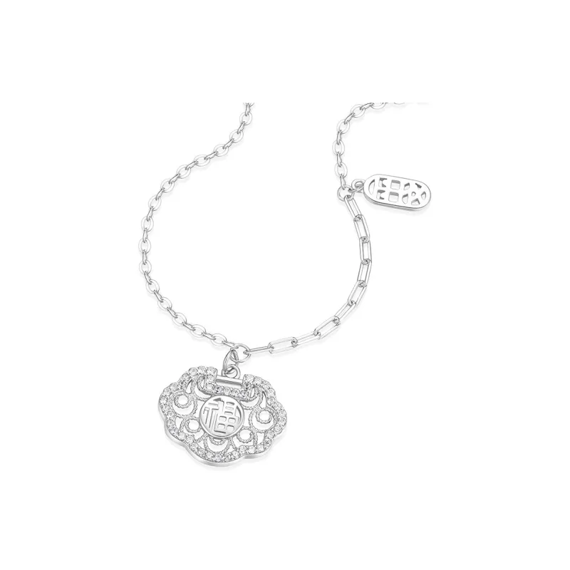 KADER 925 Sterling Silver Necklaces Women's Silver-1