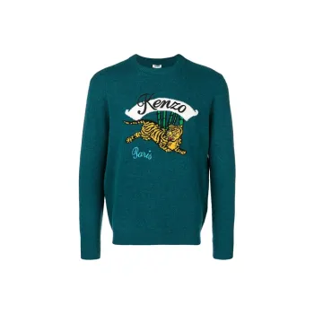 KENZO Sweaters Men Green