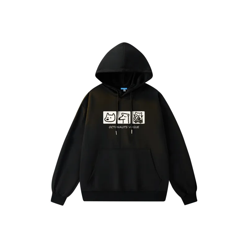 Small Columns Under The Sea Hoodie Unisex-4