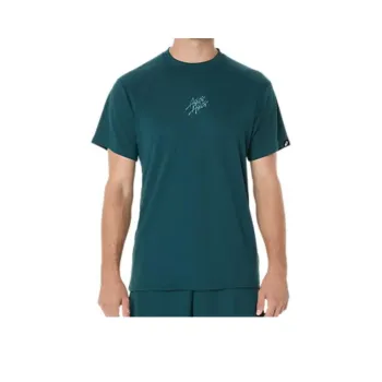 Asics Shirts Men Dark Green