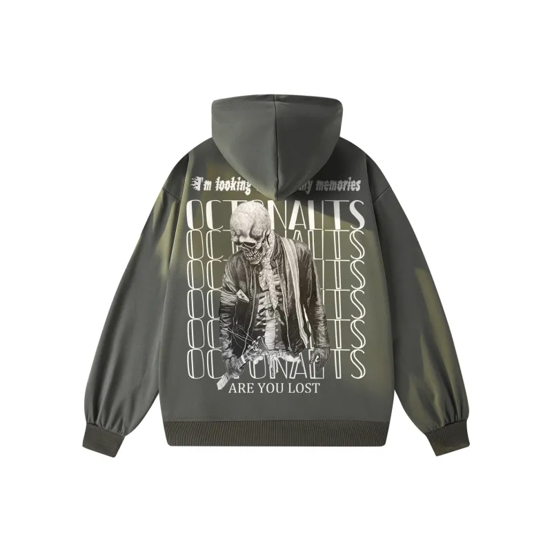 Small Columns Under The Sea Hoodie Unisex-6