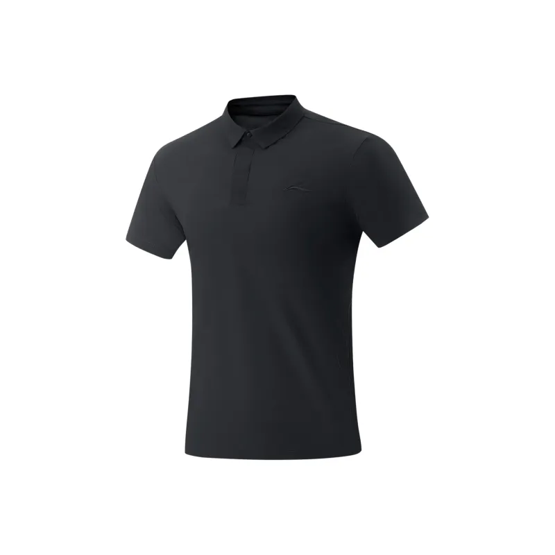 LiNing Fitness Series Polo Shirt Men's Black-0