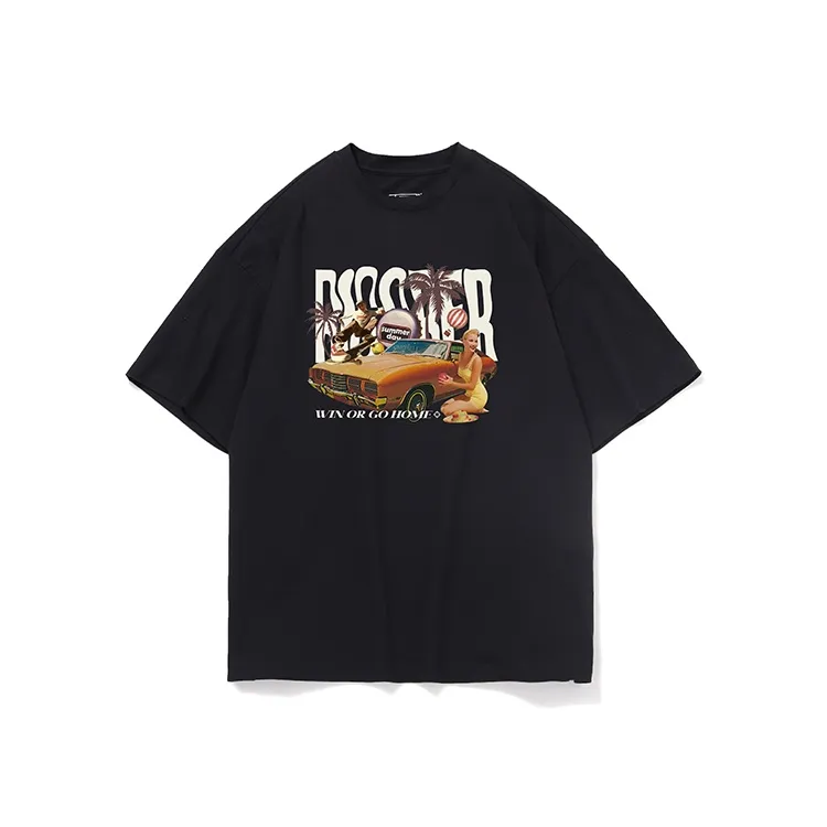 RIGORER Summer Short Sleeved Couple T Shirt Unisex-6