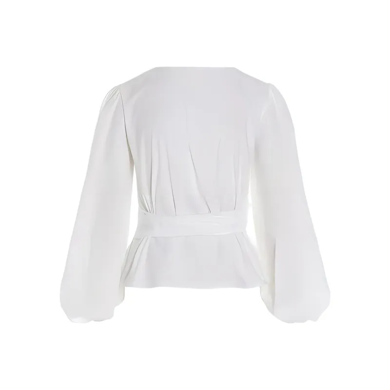 PAROSH Shirts Women's White-1