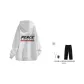 Fleece-Lined Gray[Comes with Necklace+Casual Pants]
