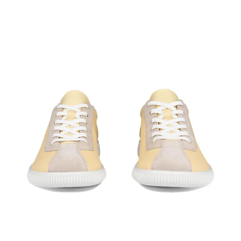 Ecco SOFT ZERO Anti Slip Wear Resistant Low Top Casual Shoes Women's Yellow-3