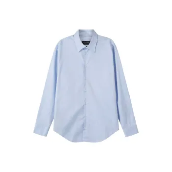 GIORGIO ARMANI SS24 Shirt Men's Light Blue