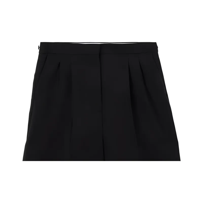 Burberry Casual Shorts Women's Black-4