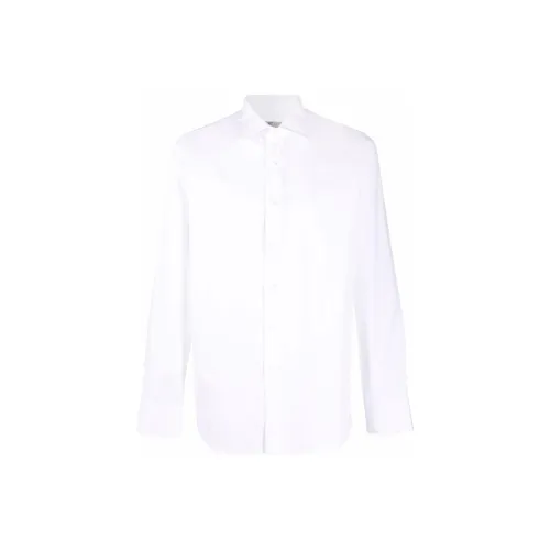 까날리 화이트 남성 셔츠
