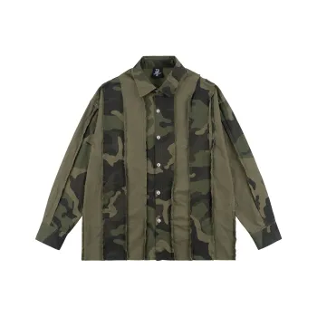 XINYINSU 24FW Shirt Unisex Gift Box Set Camouflage Army Color