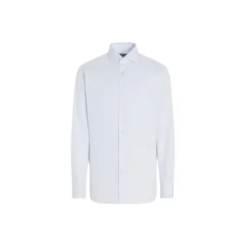 Ermenegildo Zegna Centoventimila Striped Cotton Shirt