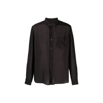 DRIES VAN NOTEN Overdyed Silk Shirt