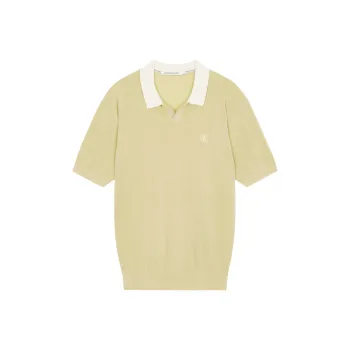 CALVIN KLEIN Polo Shirt Men's Green