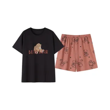 FENTENGCARE Pajama Set Women's Black
