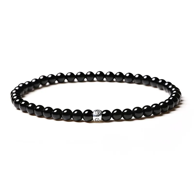 MARY WINDSOR Obsidian Bracelets Unisex-2