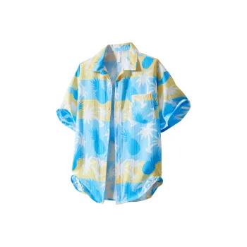 ARCANEFUNK Shirt Unisex Hawaiian Blue