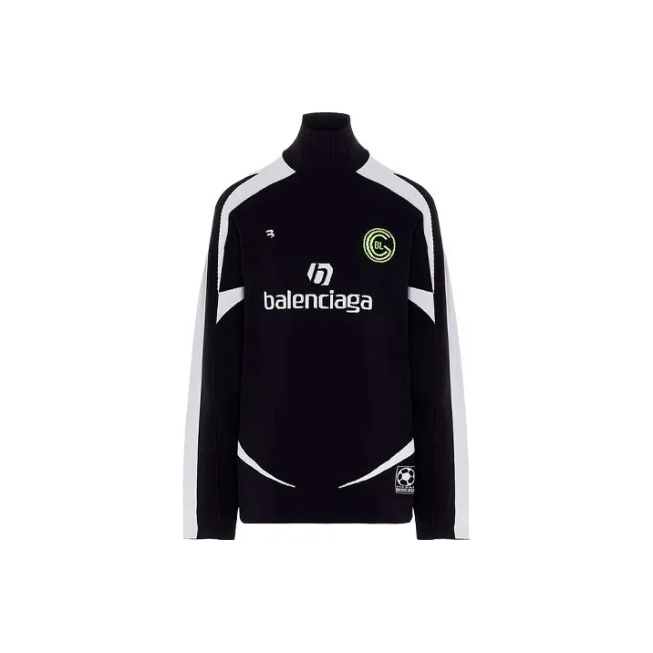 Balenciaga Knitwear Regular Fit Men's Black-0
